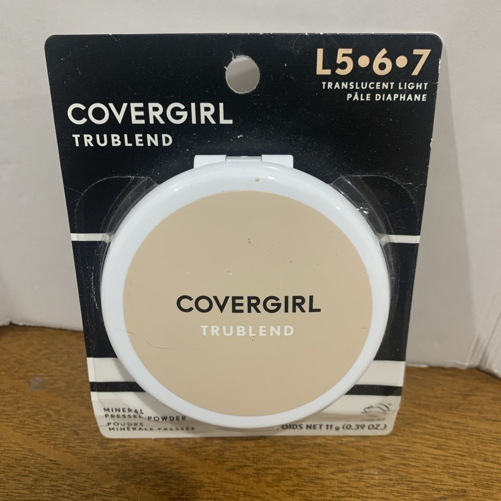 Covergirl TruBlend Mineral Pressed Powder Translucent Light L 5•6•7